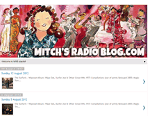 Tablet Screenshot of mitchsradioblog.com